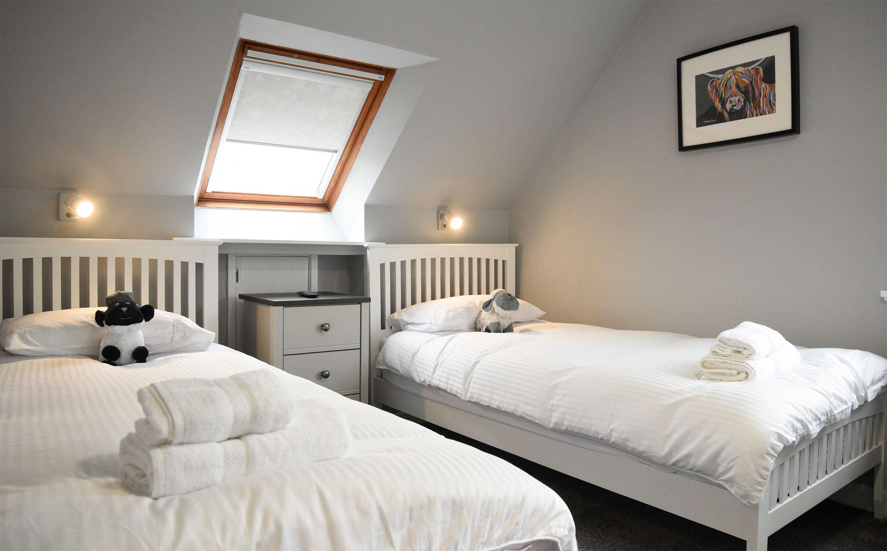 Twin Room Bed and Breakfast Accommodation on the Isle of Skye