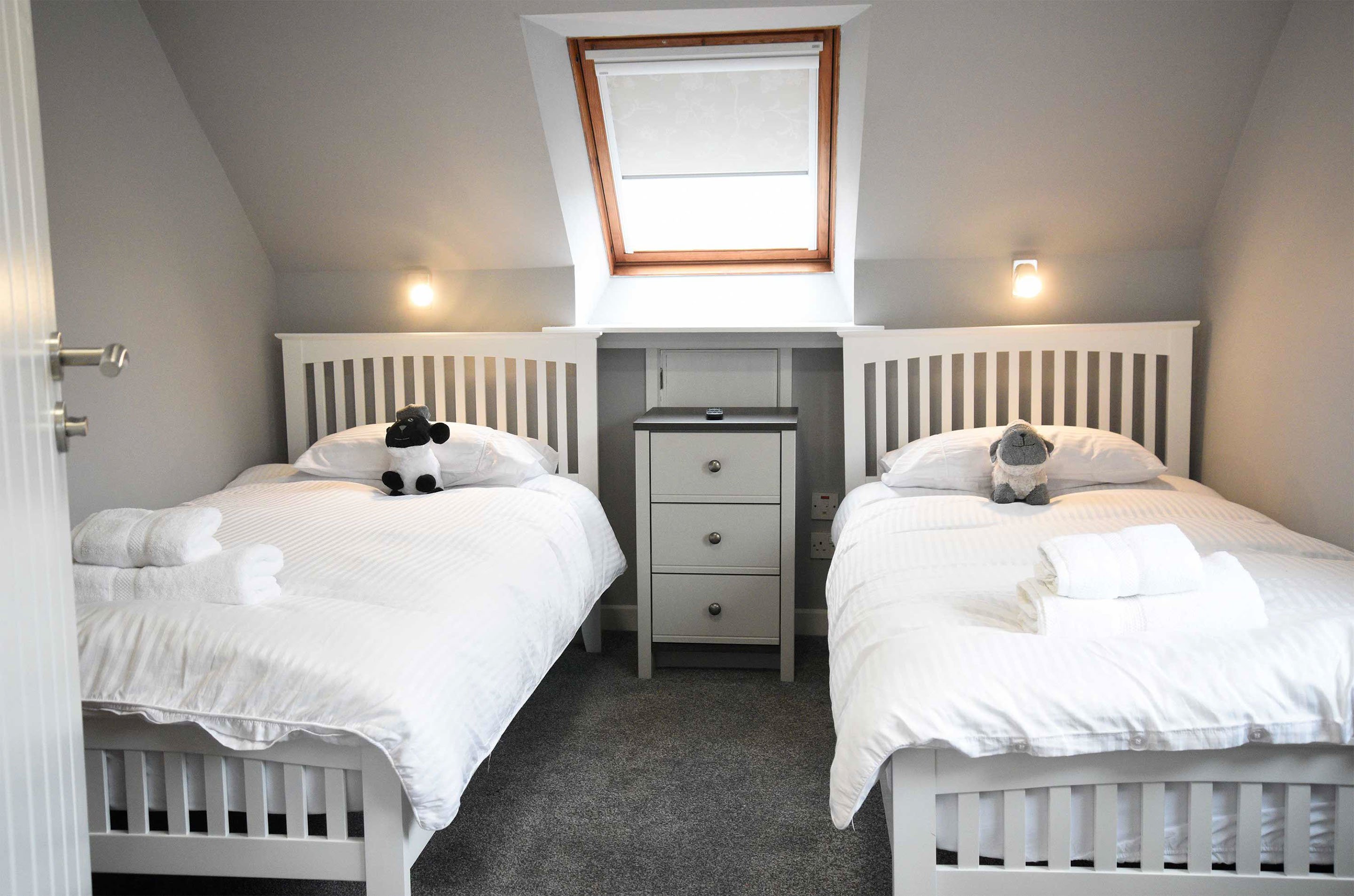 Twin room bed and breakfast accommodation in Uig 