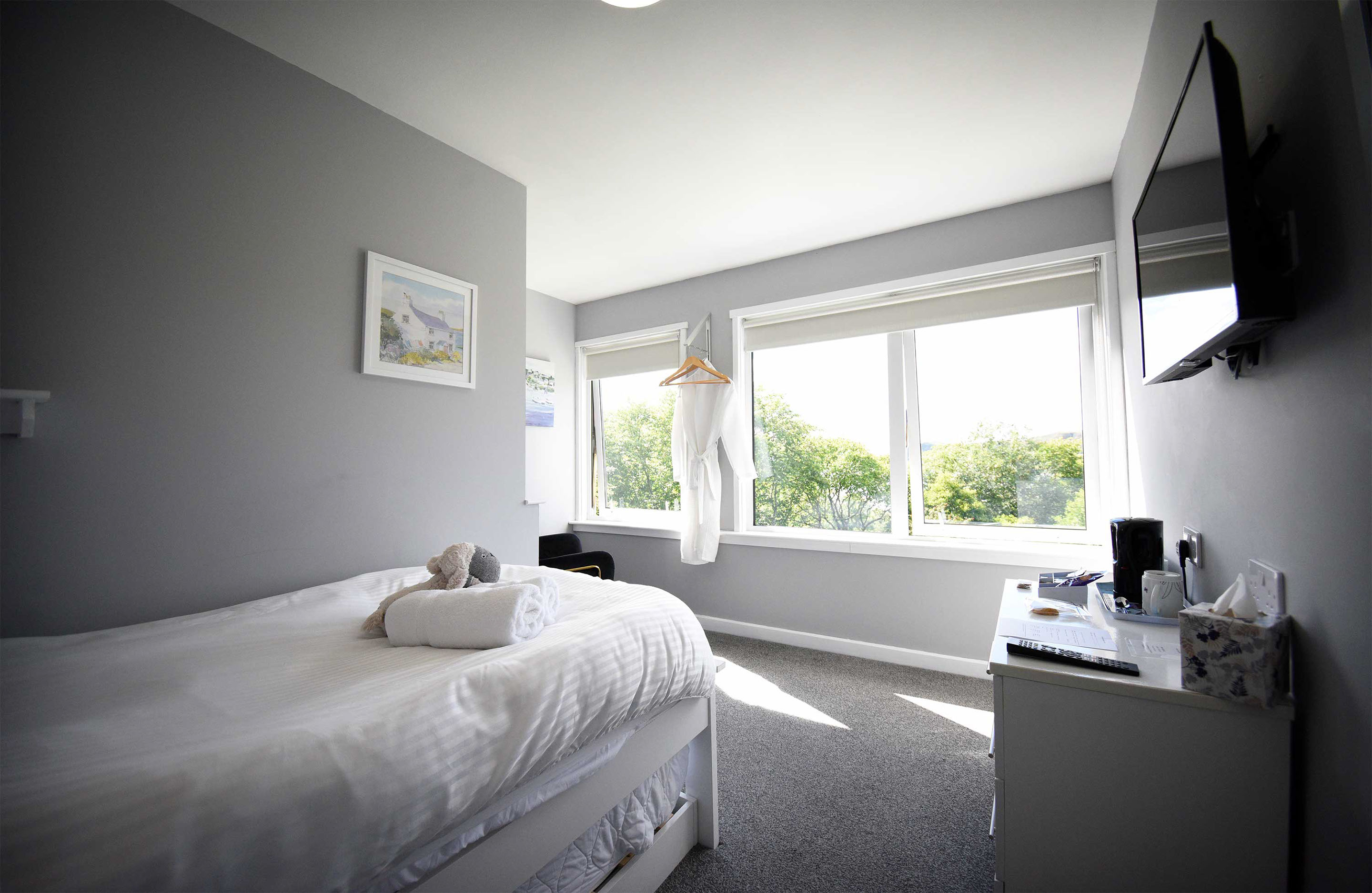 Sea views at our Uig Bed and Breakfast with free WIFI and private parking